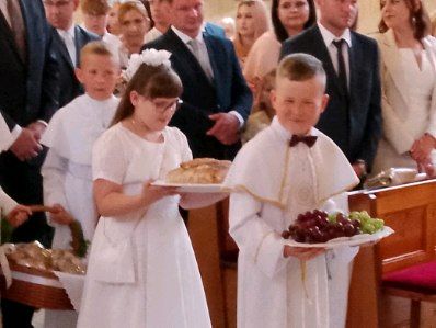 I Komunia św. w Cieninie Kościelnym