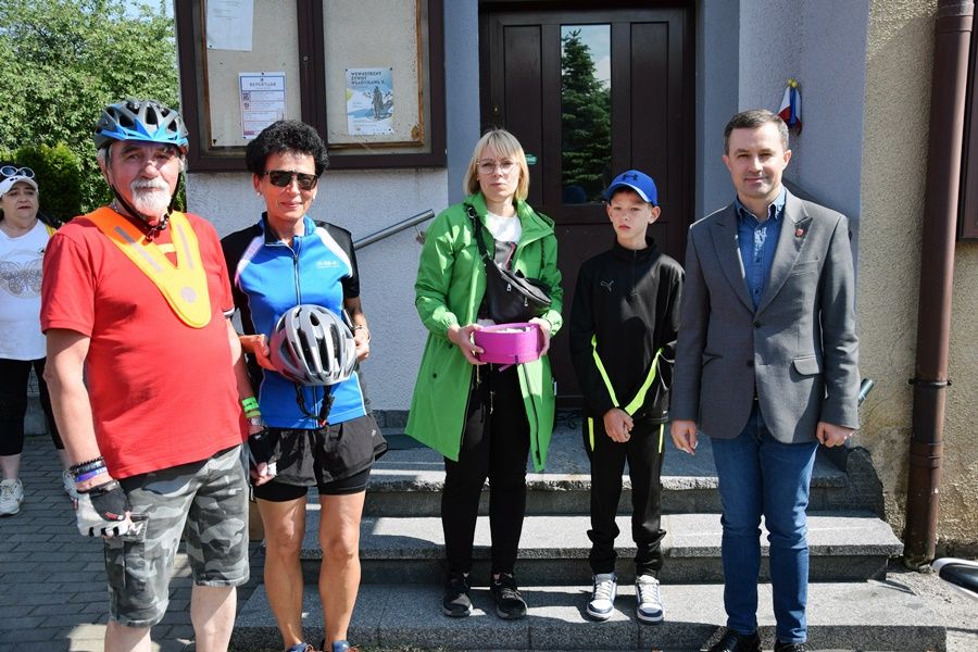 Rowerzyści rządzili w Strzałkowie. Duże zainteresowanie rajdem