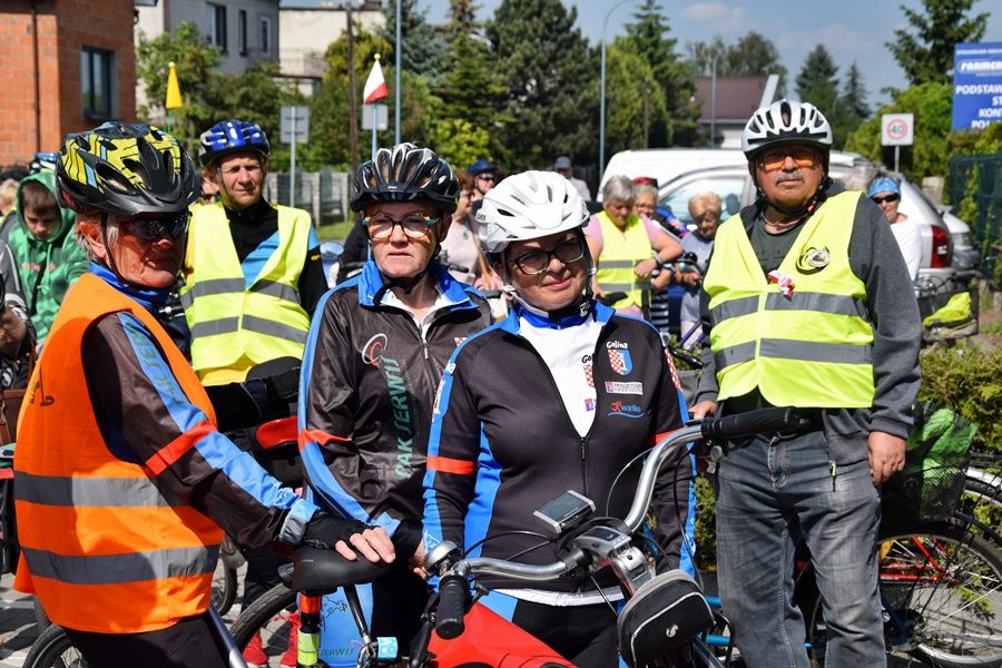 Rowerzyści rządzili w Strzałkowie. Duże zainteresowanie rajdem