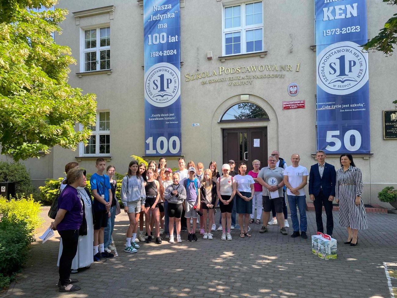 Wzięli udział w grze miejskiej