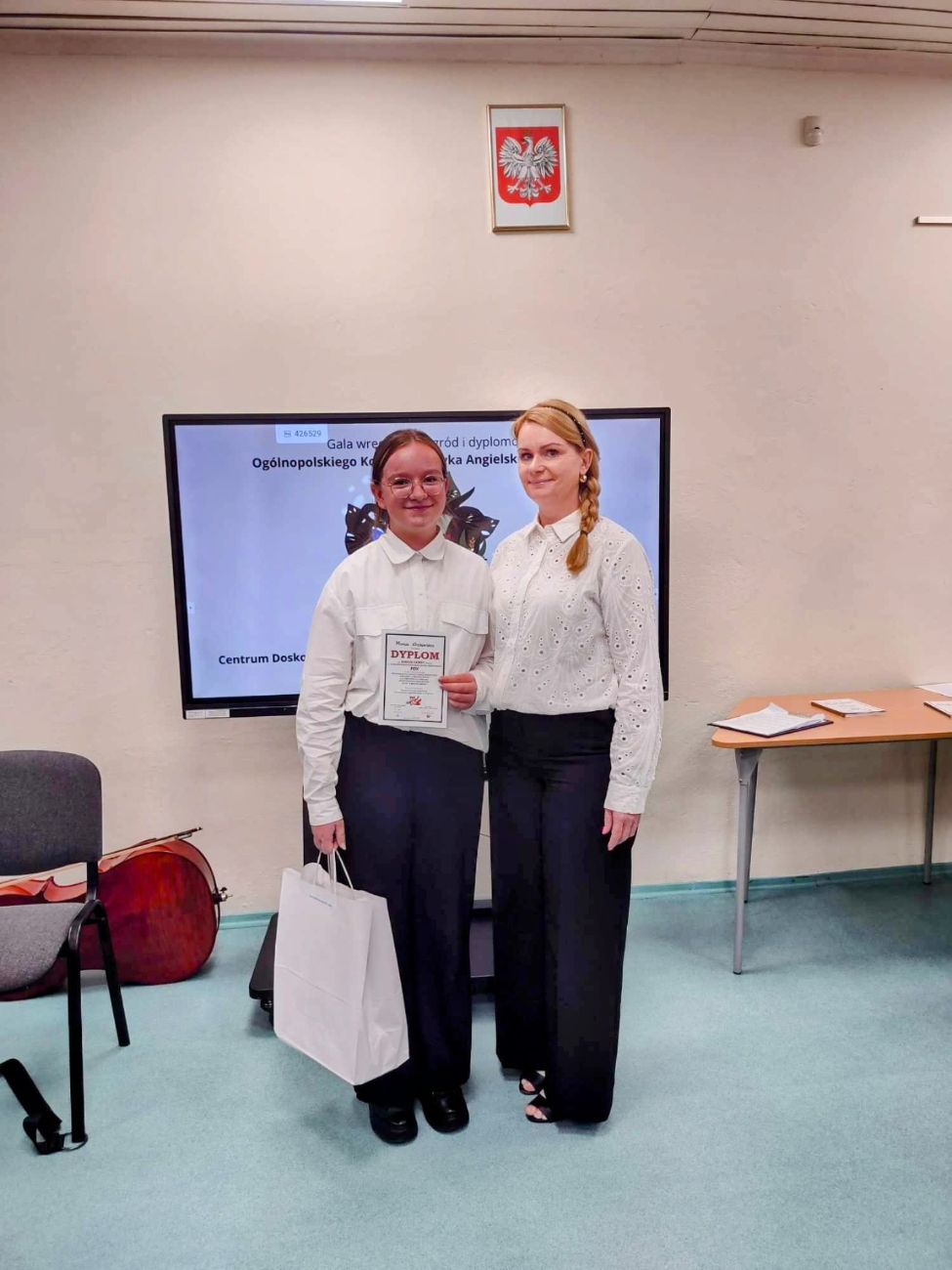 Maria Orchowska najlepsza w powiecie słupeckim