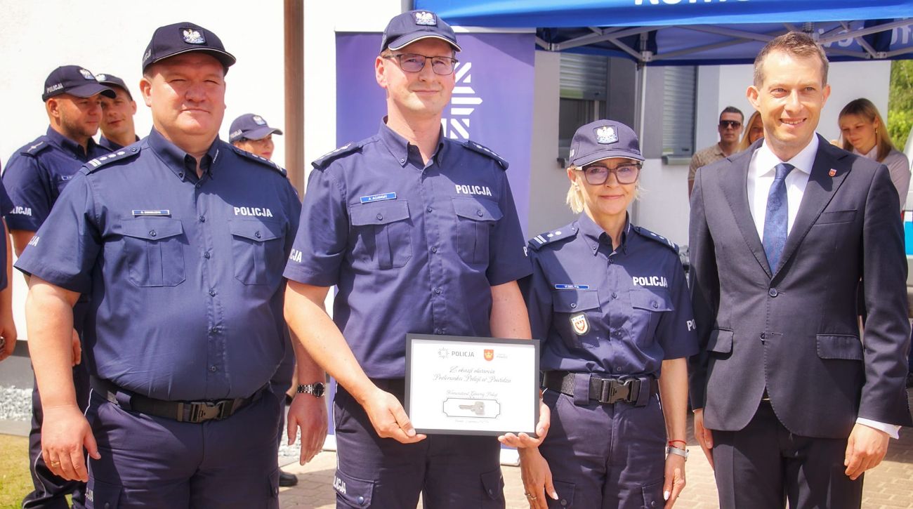 Cierpliwość popłaca. Posterunek policji w Powidzu ZDJĘCIA