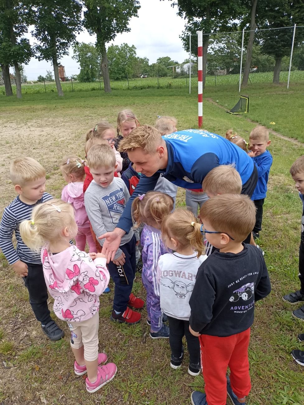 Przedszkolaki z Kotuni spotkały się z trenerem