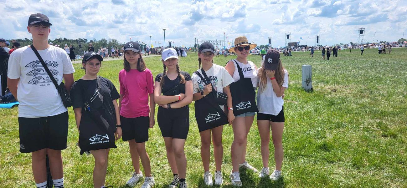 Młodzież z Młodojewa w Lednicy