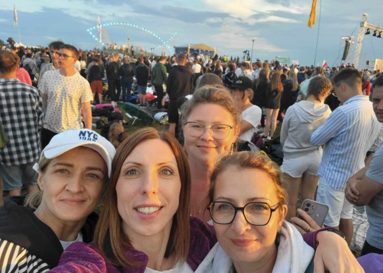 Młodzież z Młodojewa w Lednicy