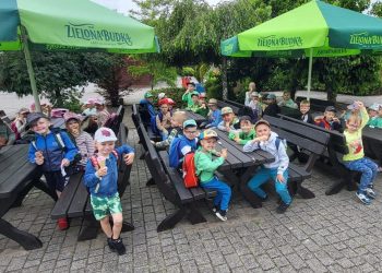 Dzieci z Kotuni w Zaurolandii w Rzgowie