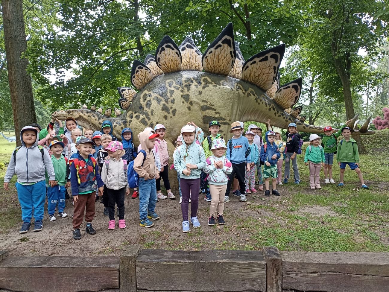 Dzieci z Kotuni w Zaurolandii w Rzgowie