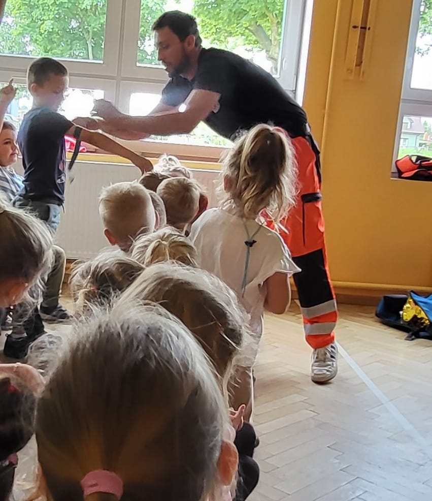 Spotkanie z ratownikiem medycznym w Kotuni