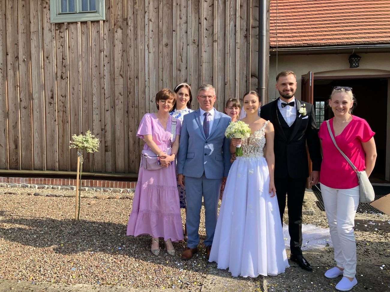 Magdalena i Krzysztof. Wszystkiego najlepszego!