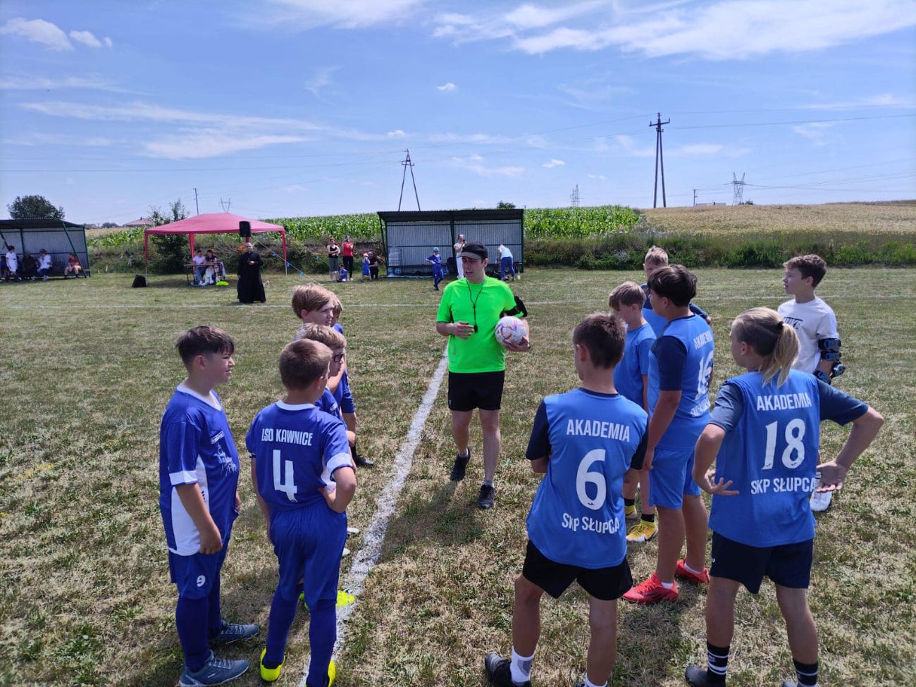 Ciążeńscy ministranci w turnieju piłkarskim