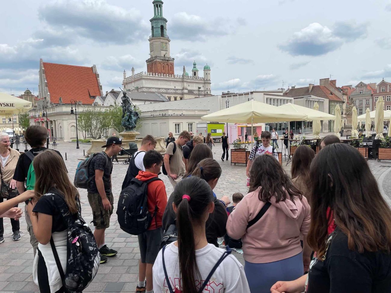 Drążna na wycieczce