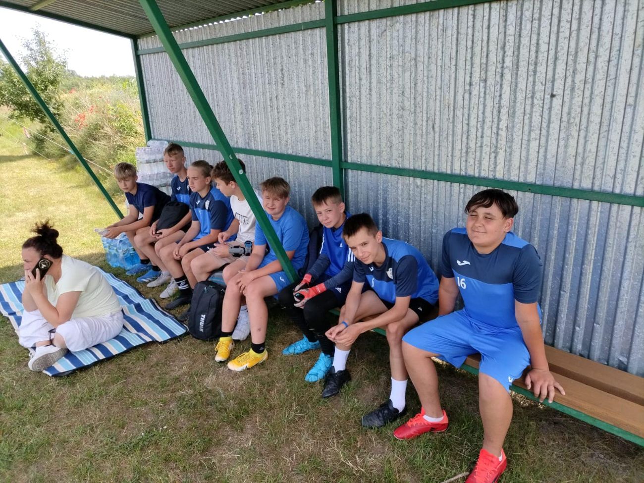 Ciążeńscy ministranci w turnieju piłkarskim