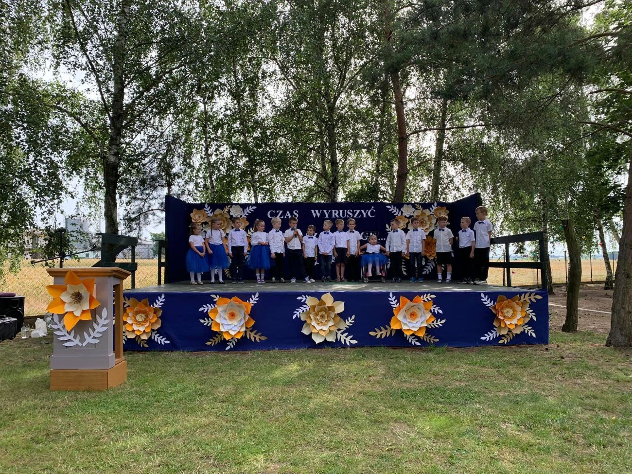 Uroczyste zakończenie u Małych Odkrywców w Piotrowicach