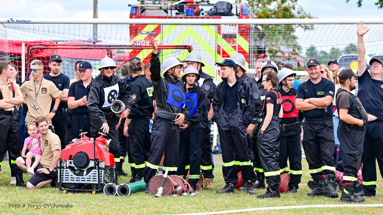 Zobacz te emocje. Strażacka rywalizacja na zdjęciach
