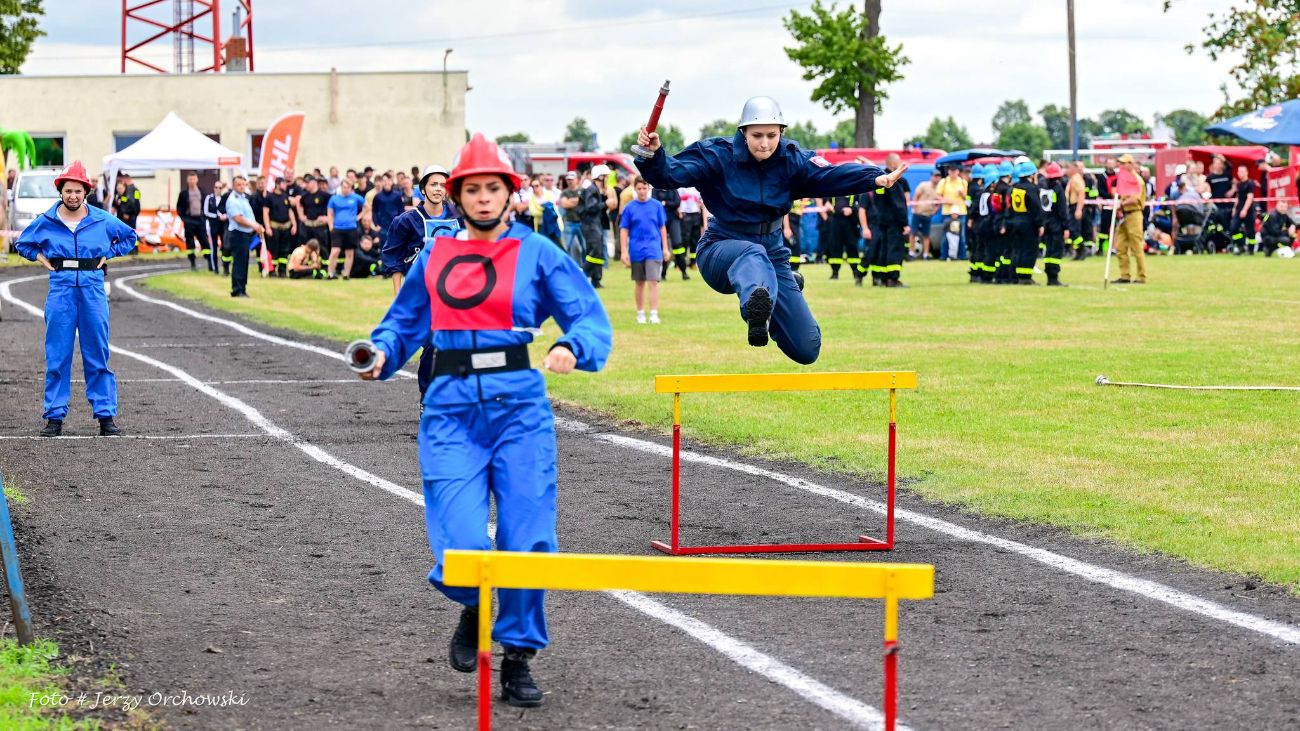 Zobacz te emocje. Strażacka rywalizacja na zdjęciach
