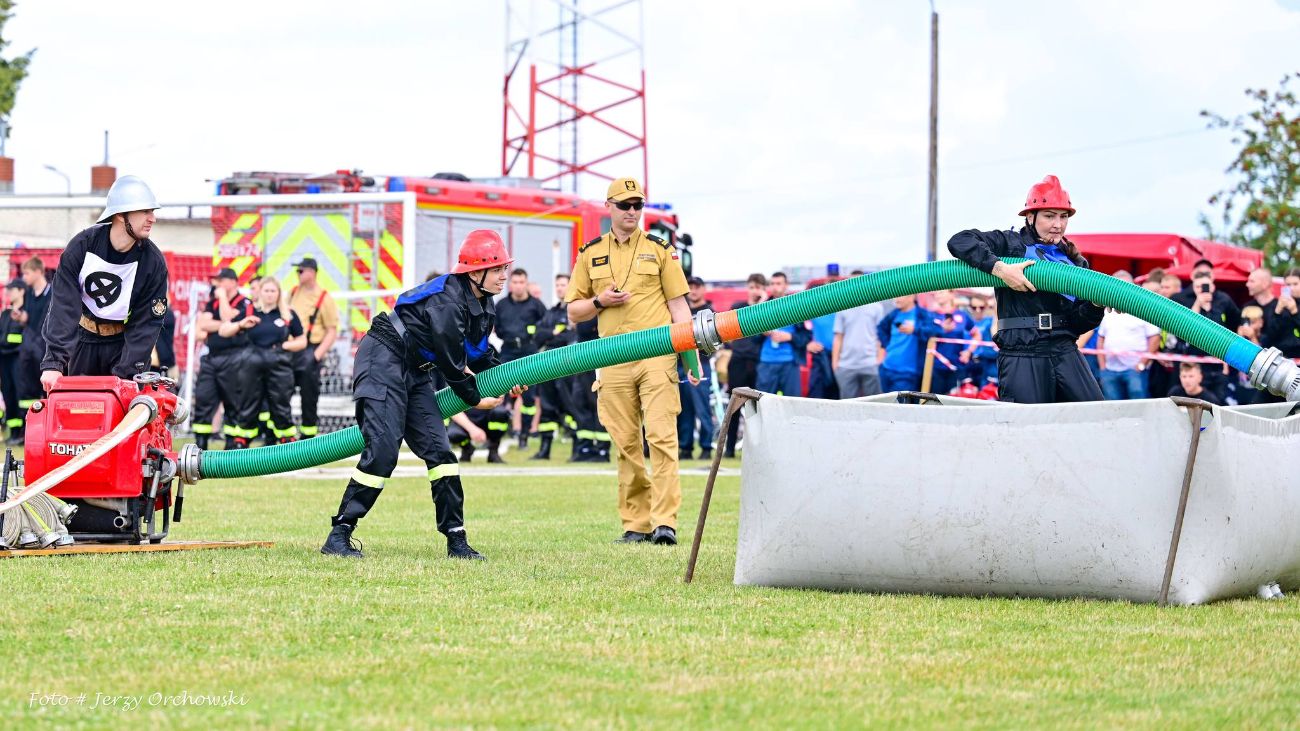 Zobacz te emocje. Strażacka rywalizacja na zdjęciach