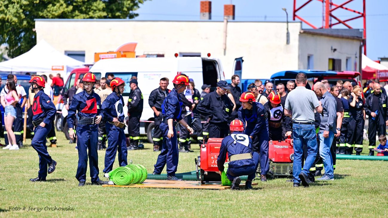 Zobacz te emocje. Strażacka rywalizacja na zdjęciach