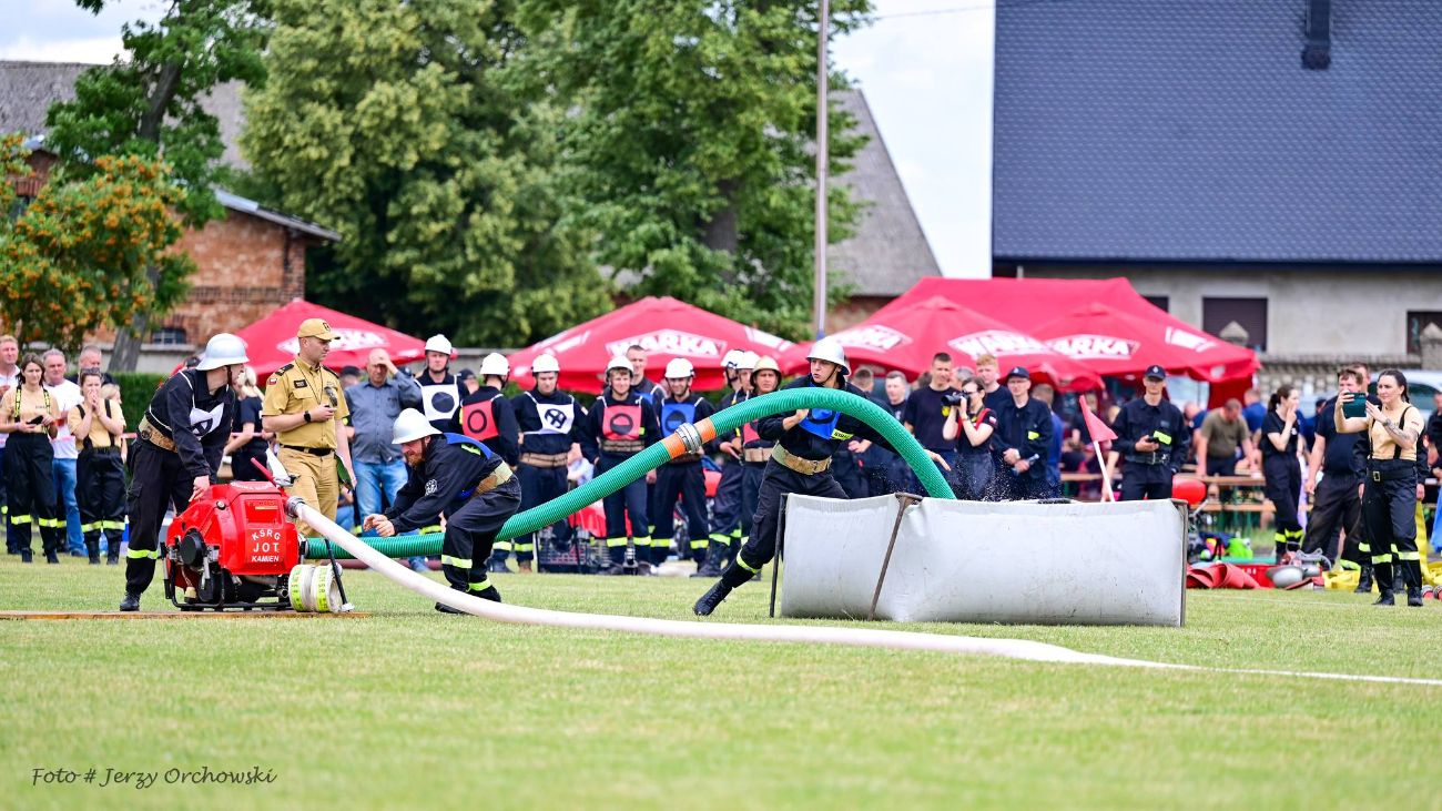 Zobacz te emocje. Strażacka rywalizacja na zdjęciach