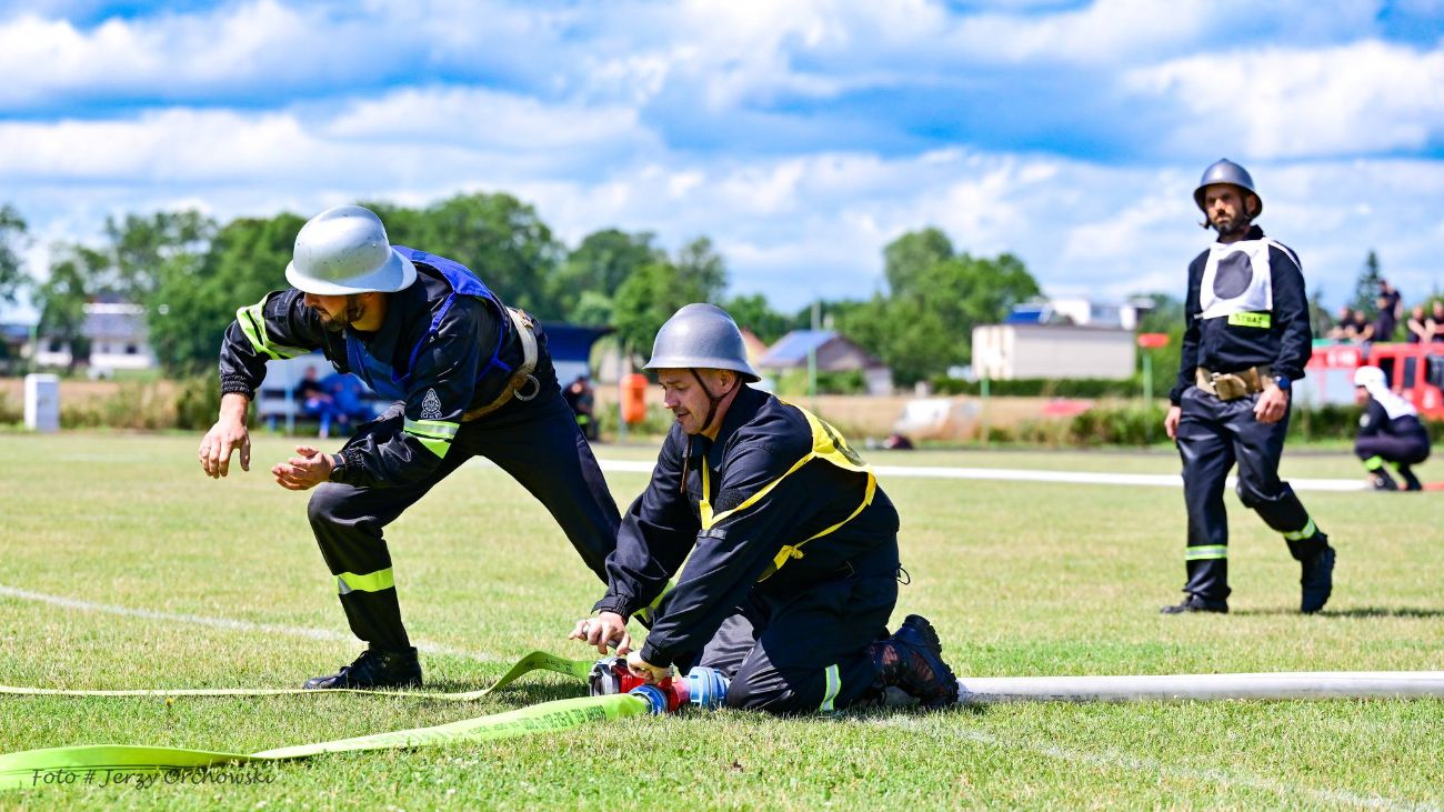 Zobacz te emocje. Strażacka rywalizacja na zdjęciach