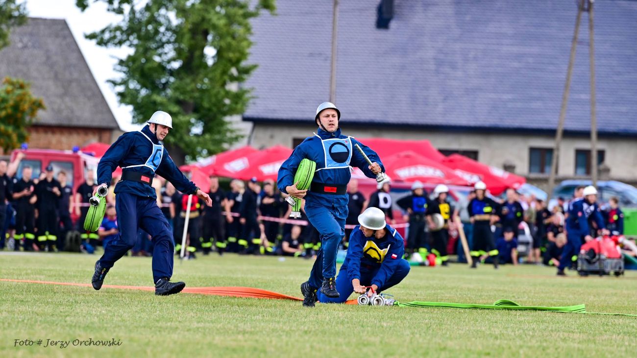 Zobacz te emocje. Strażacka rywalizacja na zdjęciach