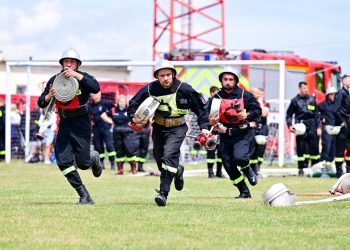 Zobacz te emocje. Strażacka rywalizacja na zdjęciach