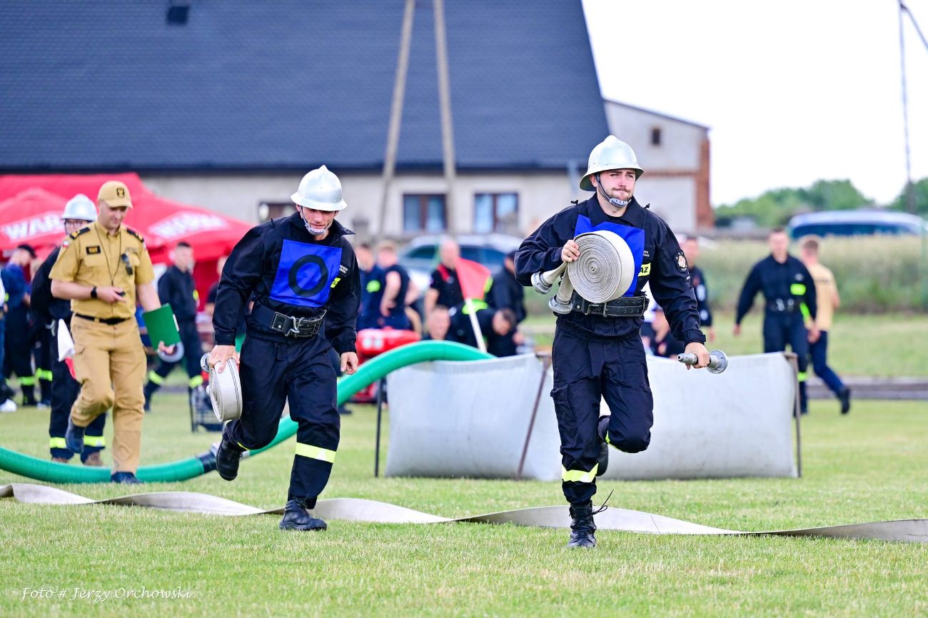 Zobacz te emocje. Strażacka rywalizacja na zdjęciach