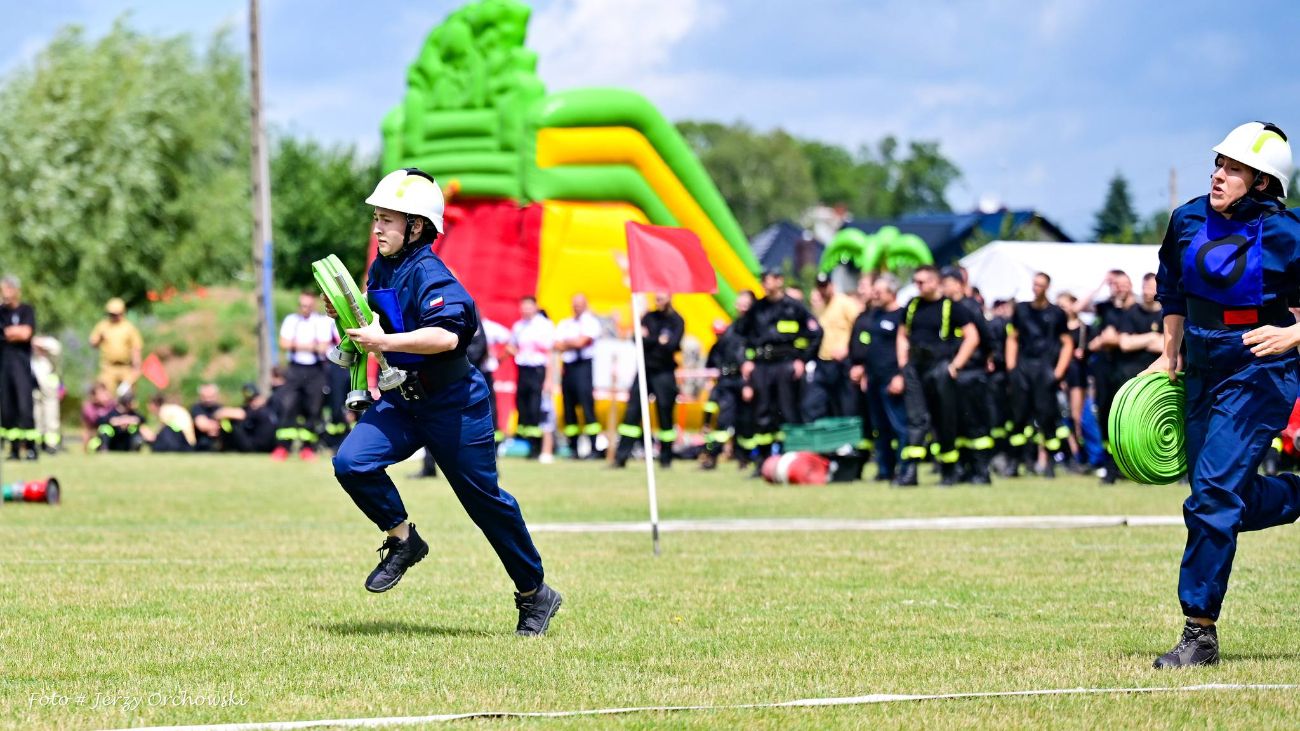 Zobacz te emocje. Strażacka rywalizacja na zdjęciach