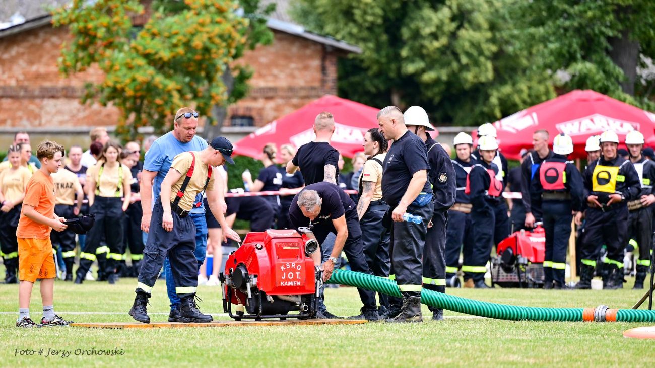 Zobacz te emocje. Strażacka rywalizacja na zdjęciach