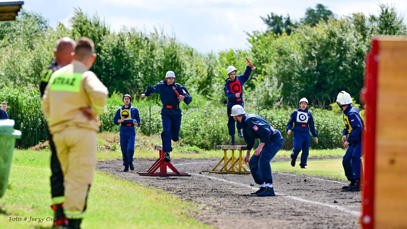 Zobacz te emocje. Strażacka rywalizacja na zdjęciach