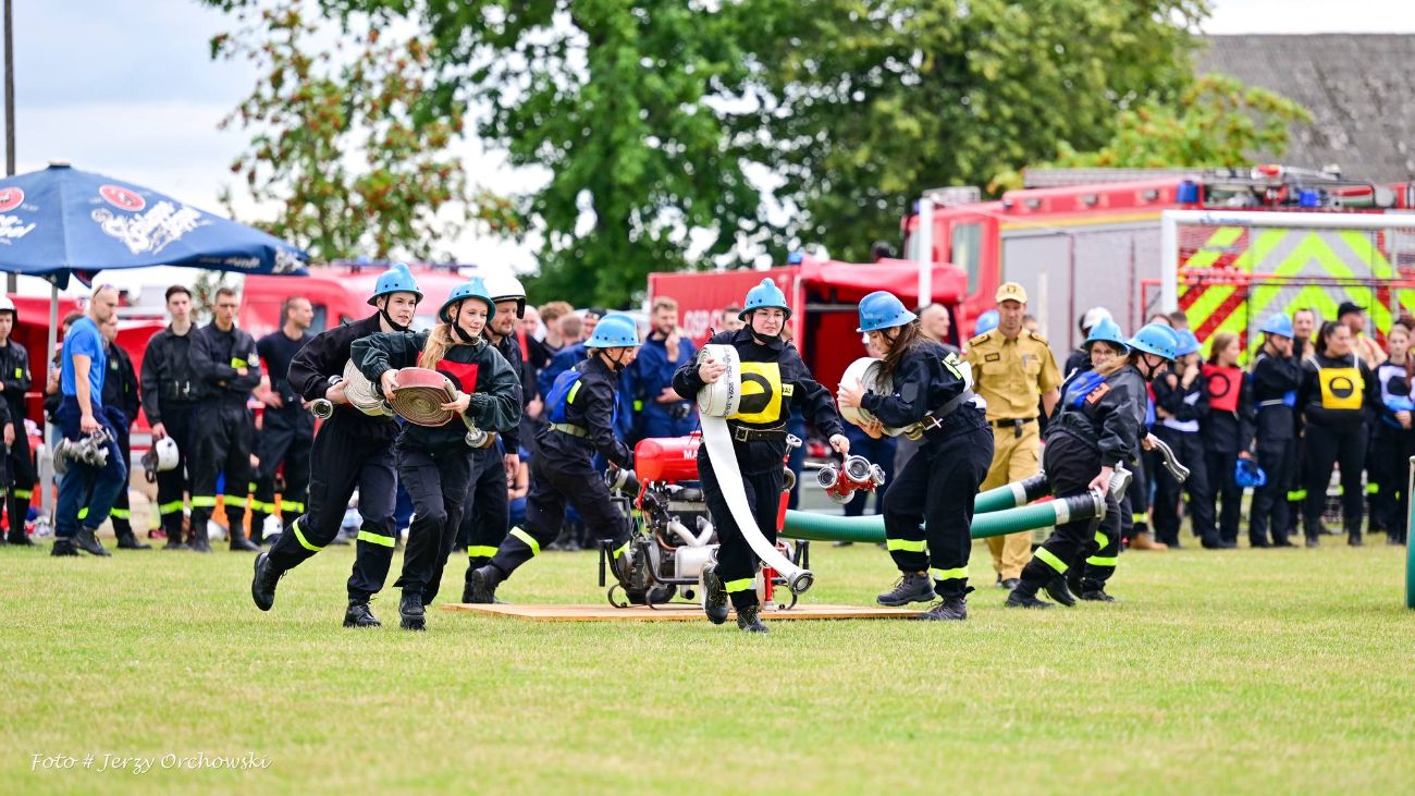 Zobacz te emocje. Strażacka rywalizacja na zdjęciach