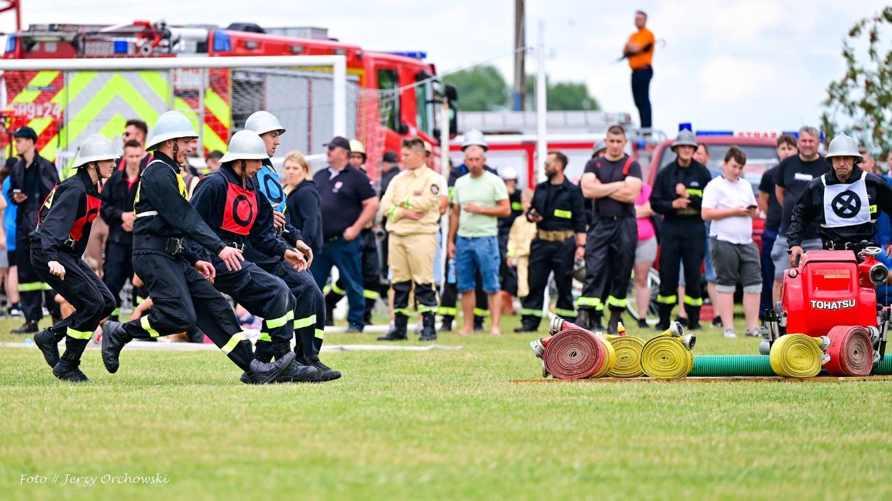 Zobacz te emocje. Strażacka rywalizacja na zdjęciach