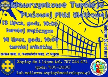 Zapraszają na turnieje plażówki