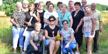 Spotkanie informacyjne na wrąbczynskich łąkach