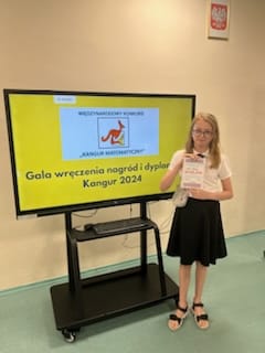Sukcesy uczniów Jedynki w Międzynarodowym Konkursie „Kangur Matematyczny”