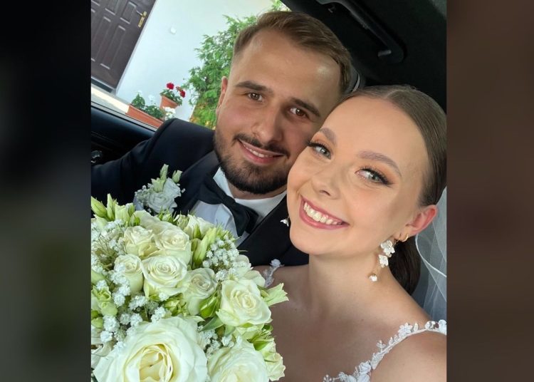 Magdalena i Krzysztof. Wszystkiego najlepszego!