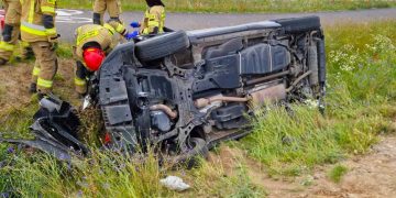 Znowu wypadek na nowej drodze