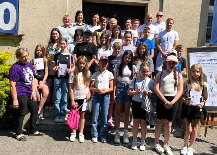 Wzięli udział w grze miejskiej