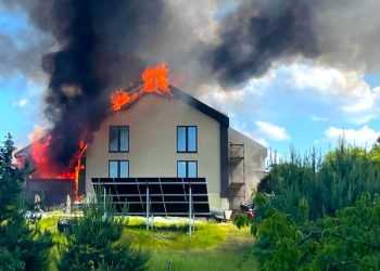 Właściciel domu w Anastazewie: „Spłonęło dosłownie wszystko na naszych oczach”