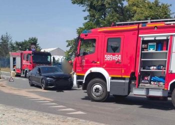 W Powidzu zderzyły się dwa auta