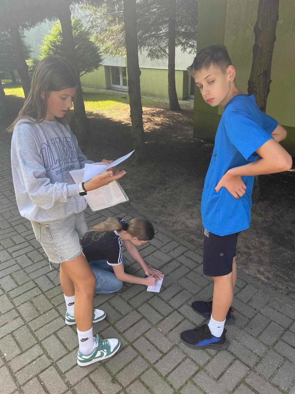 Wzięli udział w grze miejskiej