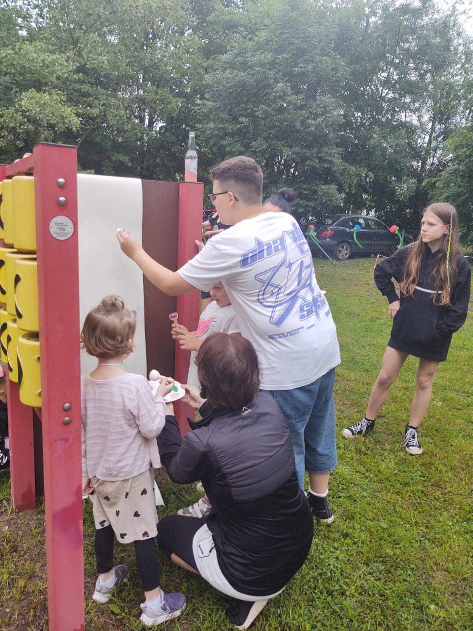 Pogoda im nie przeszkodziła. Świetna zabawa na Róży