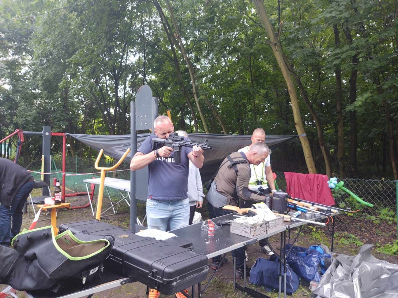 Pogoda im nie przeszkodziła. Świetna zabawa na Róży