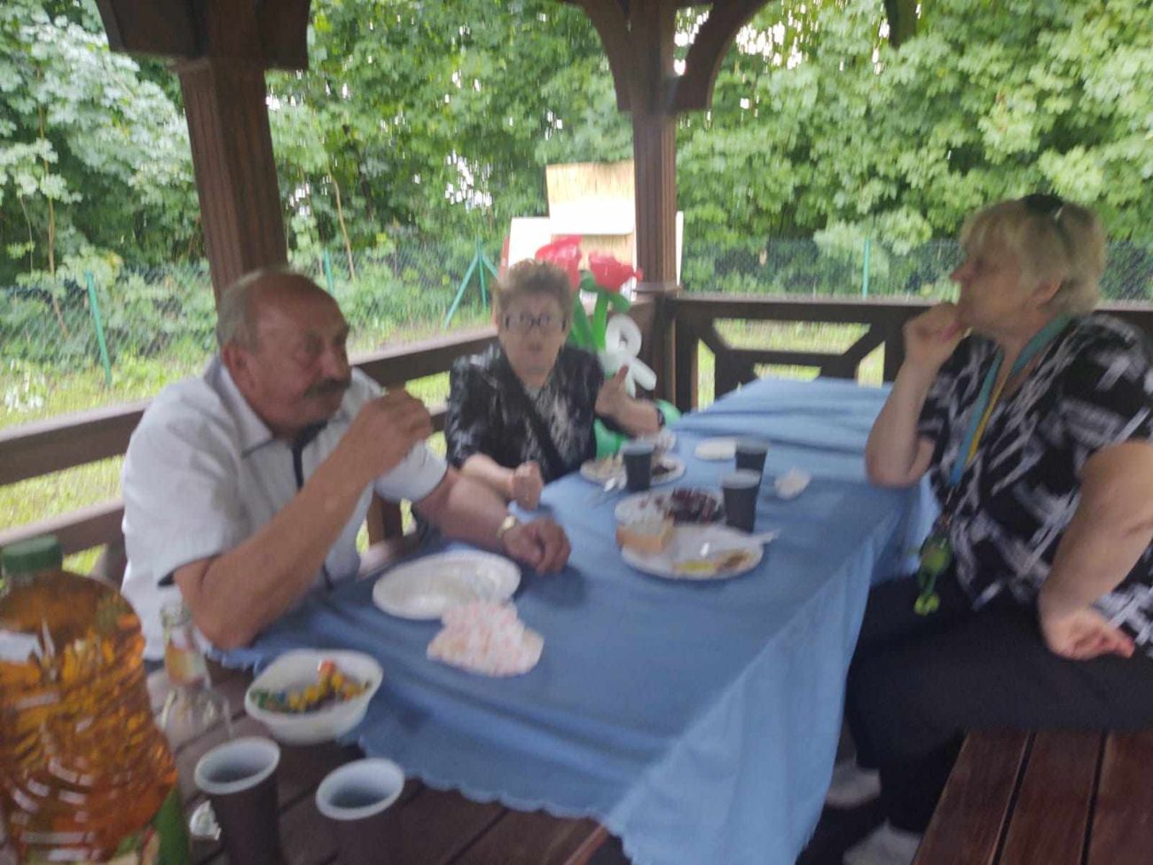 Pogoda im nie przeszkodziła. Świetna zabawa na Róży