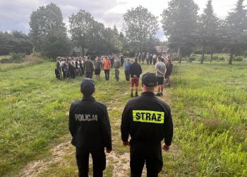 Ewakuowali obóz harcerski