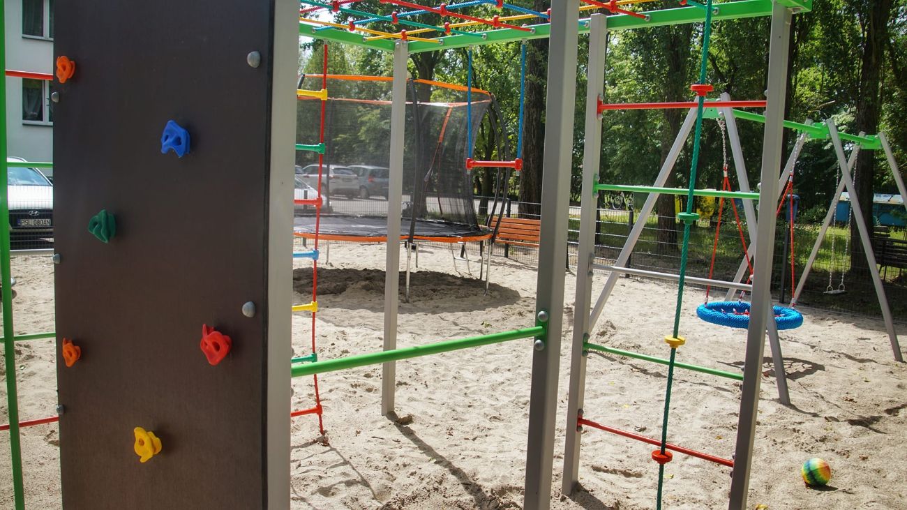 W Strzałkowie powstał nowy plac zabaw
