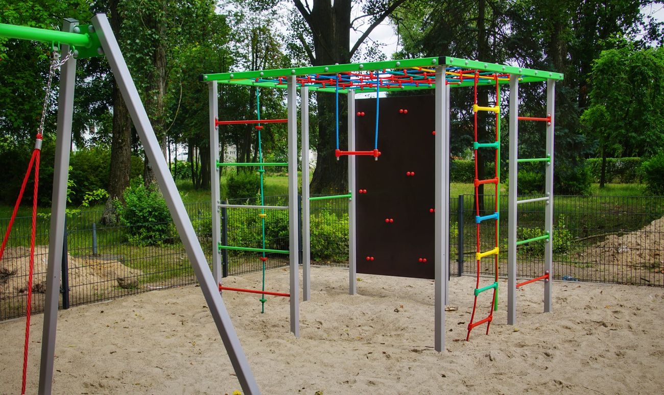 W Strzałkowie powstał nowy plac zabaw