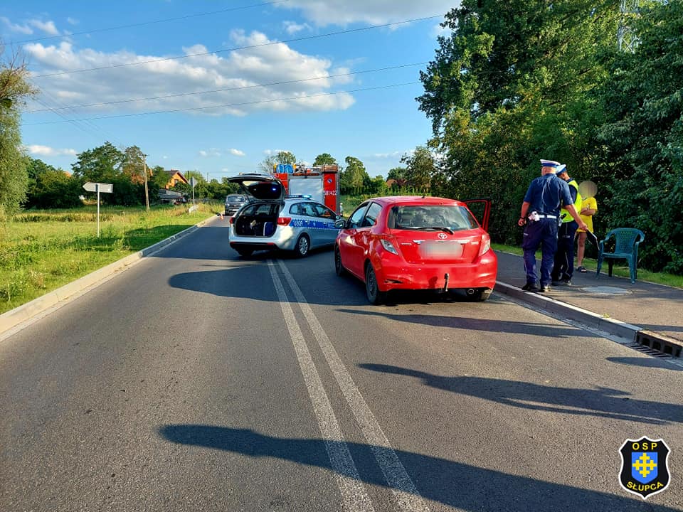 Wypadek w Wierzbnie. Ucierpiał motocyklista