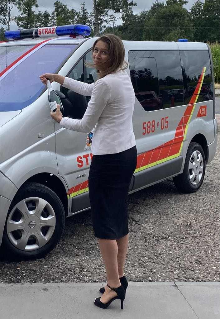 Poświęcili auto w Młodojewie