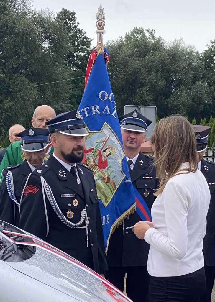 Poświęcili auto w Młodojewie