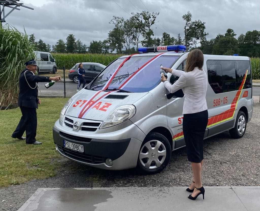 Poświęcili auto w Młodojewie